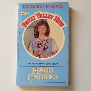 Sweet Valley High Book Vintage - Hard Choices